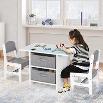 Table and chair set for 6 store year olds